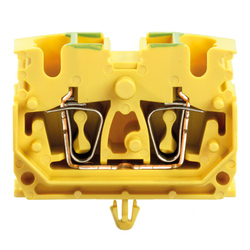 Weidmuller 1713000000 ZDUB 2.5-2/4AN/RC GE Исполнение: Z-серия, Проходная клемма, Расчетное сечение: 2.5 мм.кв, Пружинное соединение, желтый, Непосредственный монтаж