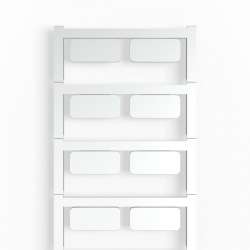 Weidmuller 1713700000 SM 27/12.5 MC NE SI Исполнение: SwitchMark, Маркировочные элементы для устройств, 12.5 x 27 мм.кв Держатель SwitchMark, серебряный