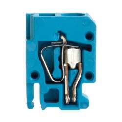 Weidmuller 1714690000 ZVL 1.5 INV BL Исполнение: Промышленный разъем, Пружинное соединение, 1.5 мм.кв, Распределительная шина, синий