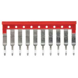 Weidmuller 1717980000 ZQV 2.5N/10 RT Исполнение: Z-серия, Перемычка, для клемм, Количество полюсов: 10