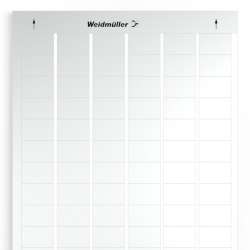 Weidmuller 1724160001 LM MT300 30/20 SI Исполнение: LaserMark, Маркировочные элементы для устройств, 30 x 20 мм.кв серебряный