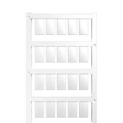 Weidmuller 1724760000 ESG 9/17 MC NE WS Исполнение: ESG, Маркировочные элементы для устройств, 17 x 9 мм.кв Полиамид 66, Цвет: белый, втычной