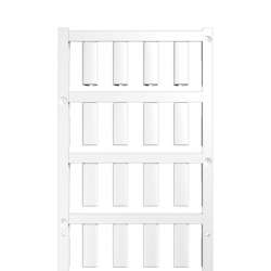 Weidmuller 1730570001 VT SF 4.5/21 MC NE WS V0 Исполнение: SlimFix, Маркировка проводов и кабелей, 4.1 - 4.9 мм.кв 21 x 7.4 мм.кв белый