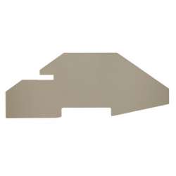 Weidmuller 1733240000 ZAP ZDK4/6S Исполнение: Z-серия, Концевая пластина