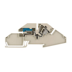 Weidmuller 1733250000 ZDK 6S/NT Исполнение: Z-серия, Монтажная многоуровневая клемма, Двухуровневая клемма, Расчетное сечение: 6 мм.кв, Пружинное соединение, Темно-бежевый, Непосредственный монтаж