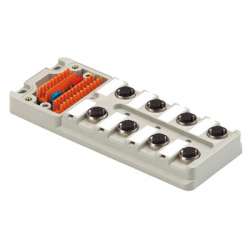 Weidmuller 1740191000 SAI-8-M 5P M12 OL UT Исполнение: SAI, пассивный, Концентратор сигналов, пассивный распределитель, M12, Вариант с крышкой, Нет Weidmuller 1740191000 SAI-8-M 5P M12 OL UT Исполнение: SAI, пассивный, Концентратор сигналов, пассивный распределитель, M12, Вариант с крышкой, Нет