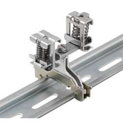 Weidmuller 1749430000 BS 35II KLBUE3-8/2X2-6 Исполнение: Зажимная скоба, Крепежный комплект, Сталь