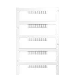 Weidmuller 1755270000 DEK 5/3.5 MC NE WS Исполнение: Dekafix, Маркировка клеммы, 5 x 3.5 мм.кв Шаг в мм.кв(P): 3.50 Weidmuller, белый