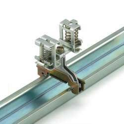 Weidmuller 1768020000 BS 35II KLBUE2X3-8/2X2-6 Исполнение: Зажимная скоба, Крепежный комплект, Сталь