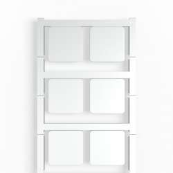 Weidmuller 1773230000 SM 27/27 MC NE SI Исполнение: SwitchMark, Маркировочные элементы для устройств, 27 x 27 мм.кв Держатель SwitchMark, серебряный