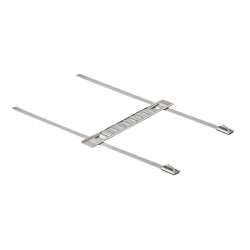 Weidmuller 1774530000 WSMH 108мм.квИсполнение: Маркировочные элементы из нержавеющей стали, Маркировка проводов и кабелей, 108 x 11 мм.кв серебряный