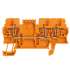 Weidmuller 1775550000 ZDU 1.5/3AN OR Исполнение: Проходная клемма, Пружинное соединение, 1.5 мм.кв, 500 V, 17.5 A, оранжевый