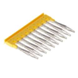 Weidmuller 1776200000 ZQV 1.5/10 Исполнение: Аксессуар, Перемычка, 17.5 A