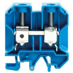 Weidmuller 1784400000 SAK 35/EN BL Исполнение: SAK-серия, Проходная клемма, Расчетное сечение: 35 мм.кв, Винтовое соединение