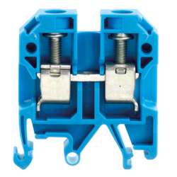 Weidmuller 1784410000 SAK 10/EN BL Исполнение: SAK-серия, Проходная клемма, Расчетное сечение: 10 мм.кв, Винтовое соединение, Непосредственный монтаж