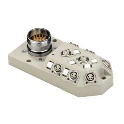 Weidmuller 1784650000 SAI-8-M23 4P M8 Исполнение: SAI, пассивный, Концентратор сигналов, пассивный распределитель, M8, с разъемом M23, Да