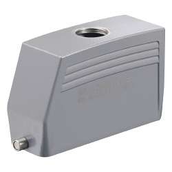 Weidmuller 1786860000 HDC 64D TOLU 1M32G Исполнение: HDC - корпус, Типоразмер: 8, Вид защиты: IP65, Вход кабеля сверху, Корпус для вилки, Продольная скоба для фиксации на нижней части, высокий, Типоразмер кабельных вводов: M 32