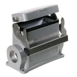 Weidmuller 1787180000 HDC 40D SDLU 2M25G Исполнение: HDC - корпус, Типоразмер: 6, Вид защиты: IP65, Корпус цоколя, Продольная скоба для фиксации на нижней части, высокий, с крышкой, Типоразмер кабельных вводов: M 25 Weidmuller 1787180000 HDC 40D SDLU 2M25G Исполнение: HDC - корпус, Типоразмер: 6, Вид защиты: IP65, Корпус цоколя, Продольная скоба для фиксации на нижней части, высокий, с крышкой, Типоразмер кабельных вводов: M 25
