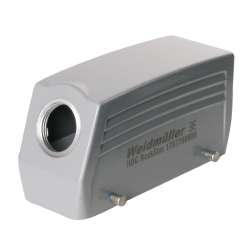 Weidmuller 1787760000 HDC 24B TSBU 1M25G Исполнение: HDC - корпус, Типоразмер: 8, Вид защиты: IP65, Вход кабеля сбоку, Корпус для вилки, Поперечная скоба для фиксации на нижней части, Стандартный, Типоразмер кабельных вводов: M 25