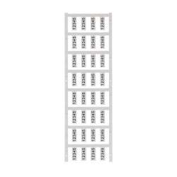 Weidmuller 1789270000 VT SF 4.5/21 SDR V0 Исполнение: SlimFix, Маркировка проводов и кабелей, 4.1 - 4.9 мм.кв 21 x 7.4 мм.кв по желанию клиента