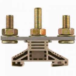 Weidmuller 1789790000 WF 10/2BZ Исполнение: Винтовые клеммы болтового типа, Проходная клемма, Расчетное сечение: 120 мм.кв, Болтовое соединение