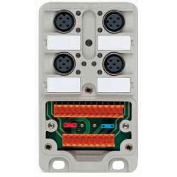 Weidmuller 1806011000 SAI-4-M 5P M12 M1:1 UT Исполнение: Концентратор сигналов, пассивный распределитель, M12, Вариант с крышкой, Да Weidmuller 1806011000 SAI-4-M 5P M12 M1:1 UT Исполнение: Концентратор сигналов, пассивный распределитель, M12, Вариант с крышкой, Да