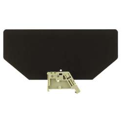 Weidmuller 180700000 EP 2 SAKG46/35 HP/DBR Исполнение: SAK-серия, Концевая пластина, темно-коричневый, 2 mm