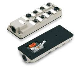 Weidmuller 1812170000 SAI-8-B 4P M12 F10 Исполнение: Концентратор сигналов, пассивный распределитель, M12, Ввод через заднюю стенку, Да Weidmuller 1812170000 SAI-8-B 4P M12 F10 Исполнение: Концентратор сигналов, пассивный распределитель, M12, Ввод через заднюю стенку, Да