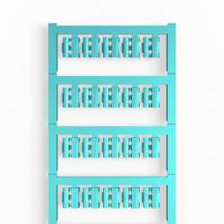 Weidmuller 1813170000 SFC 0/12 MC NE BL Исполнение: SlimFix Clip, Маркировка проводов и кабелей, 1.5 - 2.5 мм.кв 12 x 5.8 мм.кв синий