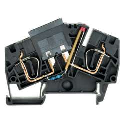 Weidmuller 1814700000 ZSI 6-2/FC LD Исполнение: Z-серия, Клемма с предохранителем, Расчетное сечение: 6 мм.кв, Пружинное соединение, черный, Непосредственный монтаж