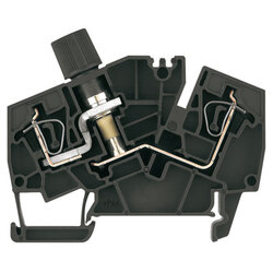 Weidmuller 1820930000 ZSI 6-2 2X2.5/G20 Исполнение: Z-серия, Клемма с предохранителем, Расчетное сечение: 6 мм.кв, Пружинное соединение, черный, Непосредственный монтаж