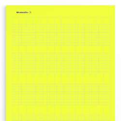 Weidmuller 1821040000 ET S7-400-GE-A4-1 Исполнение: LaserMark, Маркировочные элементы для устройств, 251 x 11.5 мм.кв Siemens, желтый