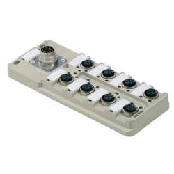 Weidmuller 1831020000 SAI-8-M16 4P M12 Исполнение: Концентратор сигналов, пассивный распределитель, M12, С разъемом M16, Да