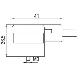 Weidmuller 1845122000 SAIL-VSA-20U(0.5) Исполнение: Клапанный штекер, Открытый конец кабеля - клапанный разъем Weidmuller 1845122000 SAIL-VSA-20U(0.5) Исполнение: Клапанный штекер, Открытый конец кабеля - клапанный разъем
