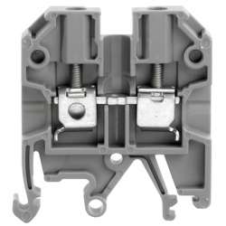 Weidmuller 1853950000 SAK 4/EN GR 7042 Исполнение: SAK-серия, Проходная клемма, Расчетное сечение: 4 мм.кв, Винтовое соединение