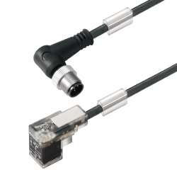 Weidmuller 1857731000 SAIL-VSCD-M12W-10U Исполнение: Клапанный штекер, Вилка угловой - диодная вилка, CD Weidmuller 1857731000 SAIL-VSCD-M12W-10U Исполнение: Клапанный штекер, Вилка угловой - диодная вилка, CD