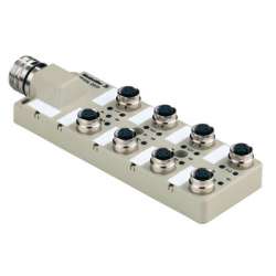 Weidmuller 1859140000 SAI-8-SH 5P FC Исполнение: Концентратор сигналов, пассивный распределитель, Push-Pull, M12, с разъемом M23, Да