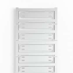 Weidmuller 1860130000 SFX 11/60 MC NE GR Исполнение: SlimFix X, Маркировка проводов и кабелей, 7 - 40 мм.кв 60 x 11 мм.кв серый