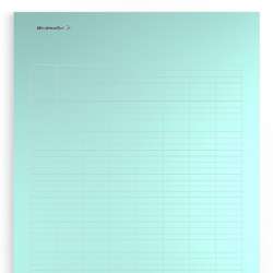 Weidmuller 1865450000 ET S7-300-TU-A4-1 Исполнение: LaserMark, Маркировочные элементы для устройств, 100 x 22.6 мм.кв Siemens, бирюзовый