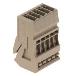 Weidmuller 1865930000 ZPS 2.5/1AN/QV/5 Исполнение: Z-серия, Соединение, Расчетное сечение: 2.5 мм.кв, Втычное соединение, бежевый, Непосредственный монтаж