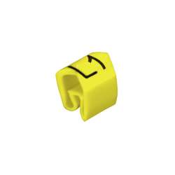 Weidmuller 1871891728 CLI C 2-6 GE/SW L1 MP Исполнение: CableLine, Маркировка проводов и кабелей, 4 - 10 мм.кв 6 x 7 мм.кв желтый