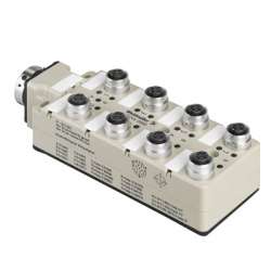 Weidmuller 1872460000 SAI-8-SHB 5P F13 FC Исполнение: Концентратор сигналов, пассивный распределитель, Push-Pull, M12, Байонетное соединение с гнездовым разъемом на задней стенке, Да