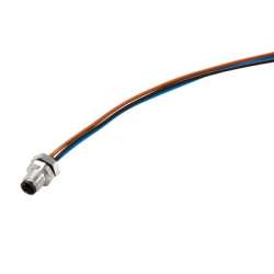 Weidmuller 1873030000 SAIE-M5S-4-0.2U Исполнение: Встраиваемый штекер, M5, Вилка, прямая, M 5, Количество полюсов: 4