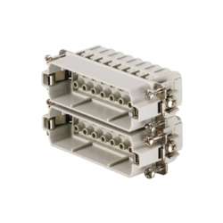 Weidmuller 1875620000 HDC HA 16 MC 17 - 32 Исполнение: HDC - вставка, Штифт, 250 V, 16 A, Количество полюсов: 16, Обжимное соединение, Типоразмер: 5