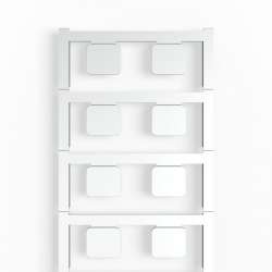 Weidmuller 1876580000 CC 15/17 K MC NE SI Исполнение: ClipCard, Маркировочные элементы для устройств, 15 x 17 мм.кв серебряный