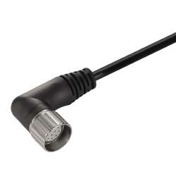 Weidmuller 1877440500 SAIB-M23-12P-AN-5.0M Исполнение: Концентратор сигналов, контрольная линия, Один конец без разъема, M23, Количество полюсов: 12, 5 m, Гнездо, угловое, Экранированный: Нет, Светодиод: Нет, Материал оболочки: Полиуретан, Галогены: Нет