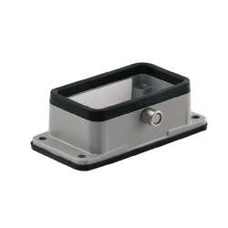 Weidmuller 1901700000 HDC 10B AZO Исполнение: HDC - корпус, Типоразмер: 4, Вид защиты: IP65, Проходной корпус, Поперечная скоба для фиксации на нижней части, Стандартный