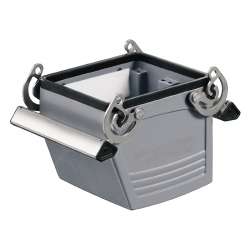 Weidmuller 1902730000 HDC 32B KBU 1M40G Исполнение: HDC - корпус, Типоразмер: 10, Вид защиты: IP65, Корпус соединения, Поперечная скоба для фиксации на нижней части, Стандартный, Типоразмер кабельных вводов: M 40