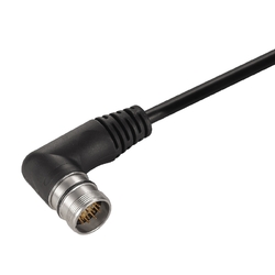 Weidmuller 1906290500 SAIS-M23-12P-AN-5,0M Исполнение: Концентратор сигналов, контрольная линия, Один конец без разъема, M23, Количество полюсов: 12, 5 m, Вилка, угловая, Экранированный: Нет, Светодиод: Нет, Материал оболочки: Полиуретан, Галогены: Нет