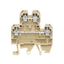 Weidmuller 1907040000 DK 4 Q/EN Исполнение: SAK-серия, Проходная клемма, Расчетное сечение: 4 мм.кв, Винтовое соединение, Непосредственный монтаж